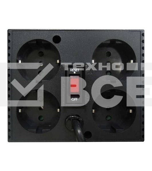 Стабилизатор напряжения Powercom TCA-3000 1500Вт 3000ВА белый