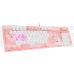 Клавиатура A4Tech Bloody B800 Dual Color проводная USB розовый/белый, фото20