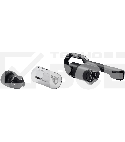 Пылесос Polaris PVCS 2090 350Вт, черный/серебристый