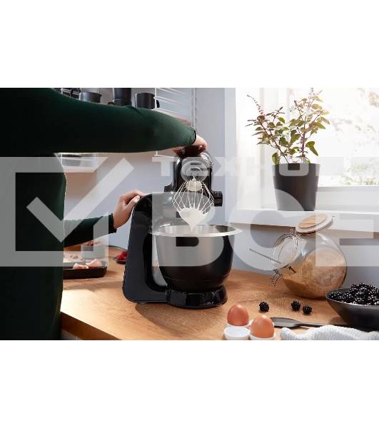 Кухонный комбайн Bosch 1000 Вт, цвет черный