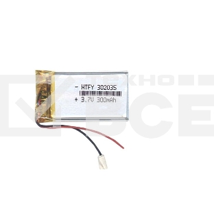 Аккумулятор Li-Pol (батарея) 3*20*35мм 2pin 3.7V/300mAh