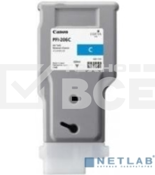 Картридж струйный Canon PFI-207 C голубой для для iPF680/685/780/785 300ml (8790B001)