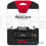 Накопитель SSD Kingston Fury Renegade SFYRD/2000G, 2 ТБ, M.2 2280, PCIe 4.0 x4, NVMe, R/W 7300/7000, с радиатором, фото12