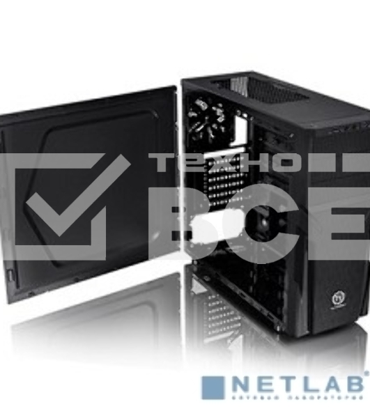 Компьютерный корпус Thermaltake Versa H21 черный без БП ATX 2x120mm 1xUSB2.0 1xUSB3.0 audio bott PSU