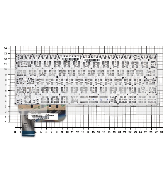 Клавиатура для ноутбука Asus Zenbook UX21A черная