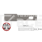 Лезвия Olfa лопаточные для ножа AK-4, 6(8)х35,5х0,55мм, 5шт, фото2