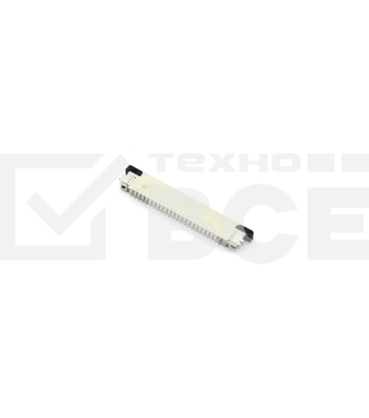 Разъем FPC  Half Coverage Bottom Contact 0.8K-BX-24PWB 24 pin высота 2мм шаг 0,8мм