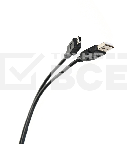 Кабель USB 2.0 A-->mini-B 5P (1.8 м) черный, Telecom<TC6911BK-1.8M>