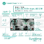 Источник бесперебойного питания Systeme Electriс SRT SRTSE6KRTXLIEC-NC 6000Вт 6000ВА черный, фото4