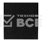 Выключатель Kranz STRONG 1 кл перекрестный (переключатель) 10А с/у антрацит, фото 1