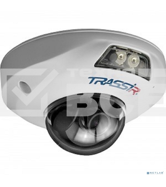 Уличная 2Мп IP-камера с ИК-подсветкой TRASSIR TR-D4121IR1 v6 3.6 Матрица 1/2.7' CMOS, разрешение 2Мп