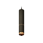 Светильник Ambrella Light XP6323020 SBK/PYG черный песок/золото желтое полированное MR16 GU5.3, фото4