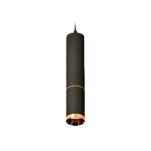 Светильник Ambrella Light XP6323020 SBK/PYG черный песок/золото желтое полированное MR16 GU5.3