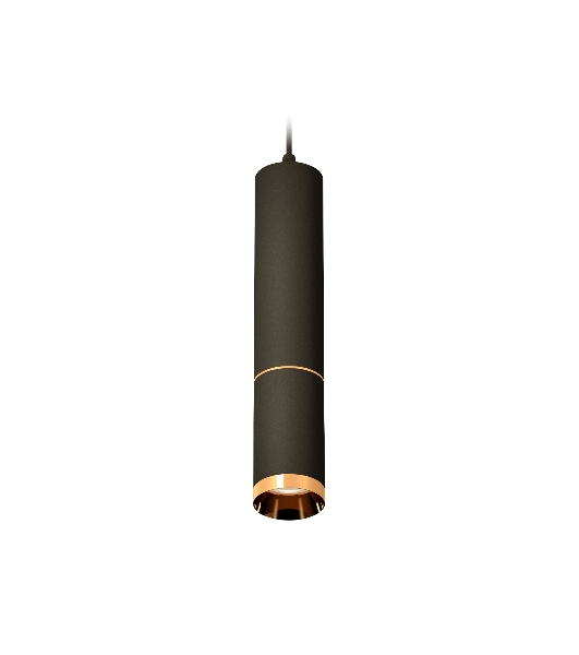 Светильник Ambrella Light XP6323020 SBK/PYG черный песок/золото желтое полированное MR16 GU5.3