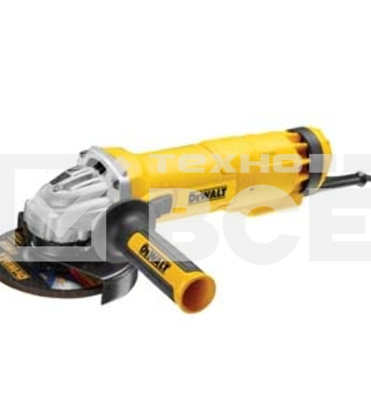 Углошлифовальная машина DeWalt DWE4237-QS 1400Вт 11500об/мин рез.шпин.:M14 d=125мм