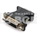 Переходник Cablexpert VGA-DVI, 15M/25F, черный, пакет (A-VGAM-DVIF-01), фото4