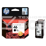 Картридж струйный HP 46 CZ637AE черный для HP DJ Adv 2020hc/2520hc (1500стр.), фото2