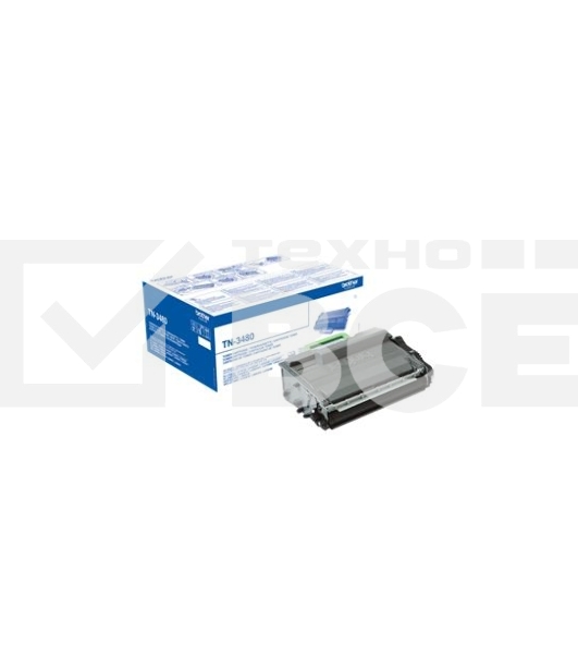Картридж лазерный Brother TN3480 черный (8000 стр.) для Brother HL-L5000D/L5100DN/L5100DNT/L5200DW/L5200DWT/L6250DN/L6300DW/L6300DWT/L6400DW/L6400DWT/DCP-L5500DN/L6600DW/MFC-L5700DN/L5750DW/L6800DW/L6800DWT/L6900DW/L6900DWT