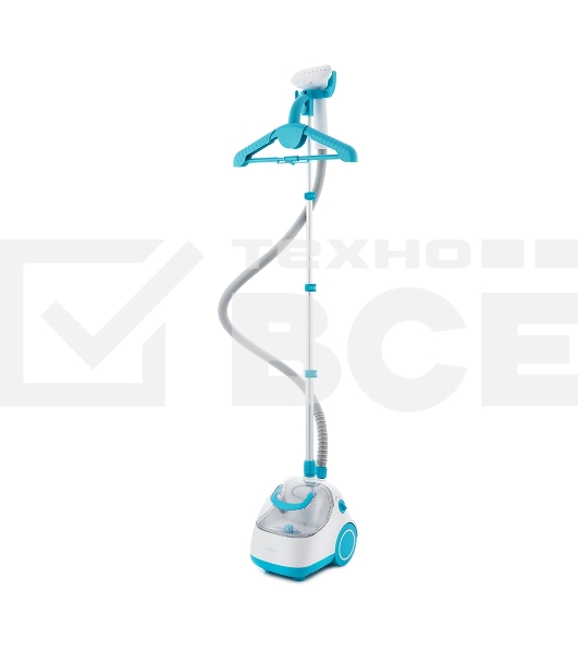 Отпариватель напольный Kitfort КТ-957 1500Вт белый/бирюзовый