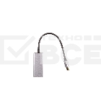 Кабель-переходник USB 3.1 Type-C -->RJ-45 1000Mbps Ethernet, Aluminum Shell, 0.15м VCOM <DU320M>, фото6
