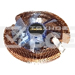 Кулер для процессора ExeGate Wizard EE91-Cu.BLUE бронзовый, 90 мм, алюминий/медь, 2200 об/мин, 22 дБ, 3 pin, 80 Вт, 45 мм, фото 1