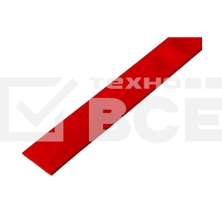 Трубка термоусадочная Rexant 30.0/15.0 1 м красный