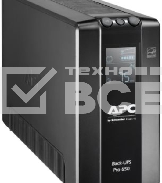 Источник бесперебойного питания APC Back-UPS Pro BR 650VA/390W