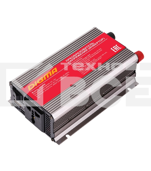 Автоинвертор Digma DCI-400 400Вт