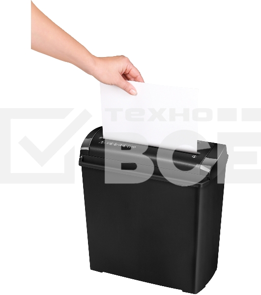 Шредер Fellowes PowerShred P-25S (секр.Р-1)/ленты/5лист./11лтр.