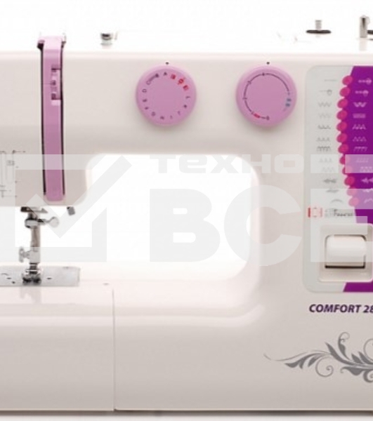 Швейная машина Comfort 28 24 операции, петля п/авт.,верт.челнок