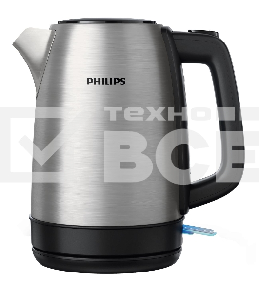 Чайник Philips HD9350/90, 1,7 л, 2200 Вт, световой индикатор, функция автовыключения, индикатор уровня воды