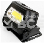 Фонарь налобный Ultraflash LED5359 (аккум 5В черный COB 3 Ватт, 3 реж.,пласт.,бокс), фото4