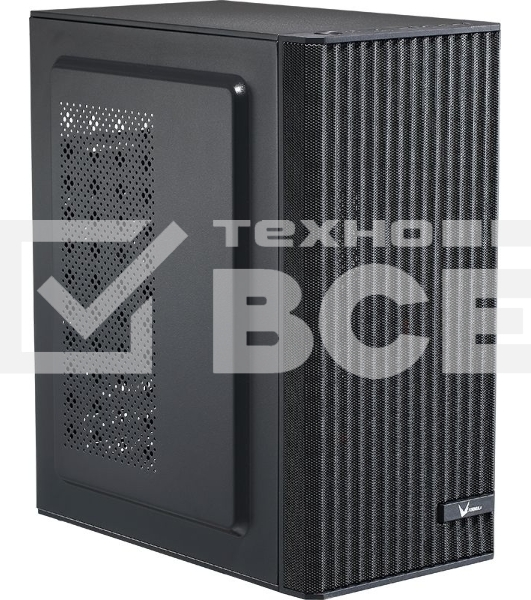 Компьютерный корпус AeroCool / Formula Air Mesh G1 черный без БП mATX 1x80mm 2xUSB2.0 1xUSB3.1 audio bott PSU