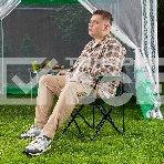 Стул складной PALISAD Camping с подлокотниками и подстаканниками 81х51х86 см 69608, фото10