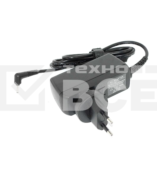 Блок питания (сетевой адаптер) для ноутбуков Asus 19V 1.58A 2.5x0.7mm 30W Travel Charger, OEM
