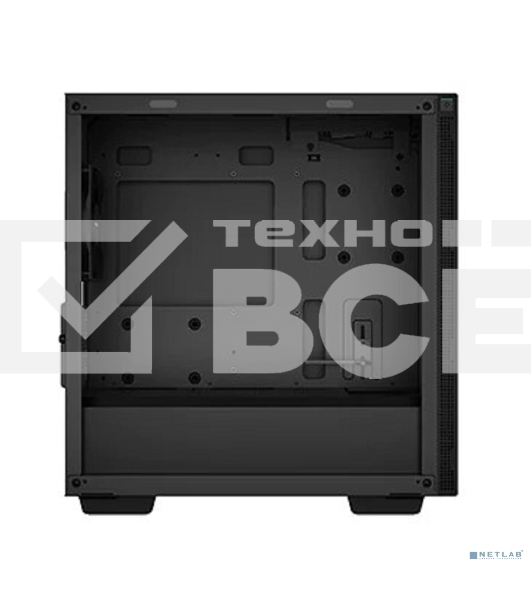 Компьютерный корпус Deepcool CH370 черный без БП mATX 1x120mm 1xUSB2.0 1xUSB3.0 audio bott PSU