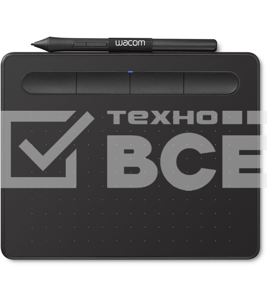 Графический планшет Wacom Intuos S CTL-4100K-N USB черный