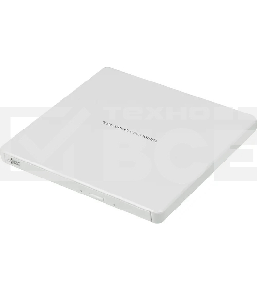 Оптический привод LG DVD-RW ext. White Slim Ret. USB2.0