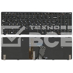 Клавиатура для ноутбука Lenovo IdeaPad Y580 черная с черной рамкой с подсветкой, фото3