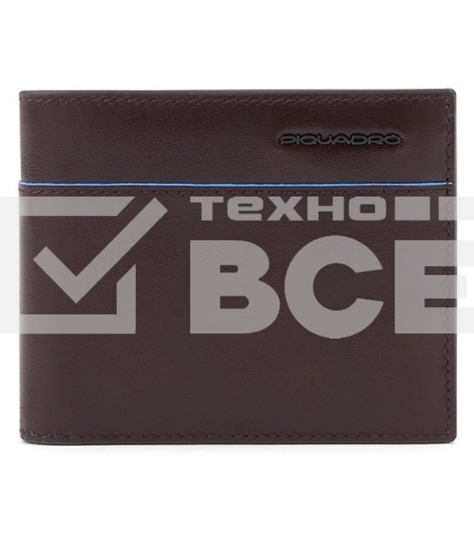 Кошелек мужской Piquadro Blue Square Revamp PU4188B2VR/MO, натур.кожа, коричневый