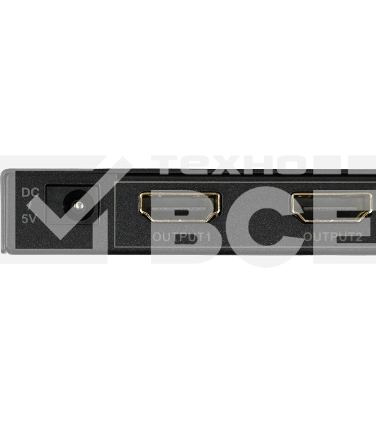 Сплиттер аудио-видео Premier 5-872-8V2 HDMI (f)/8xHDMI (f) черный