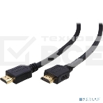 Кабель Filum HDMI 1 м., ver.1.4b, CCS, черный, разъемы: HDMI A male-HDMI A male, пакет. FL-CL-HM-HM-1M (894131), фото 1