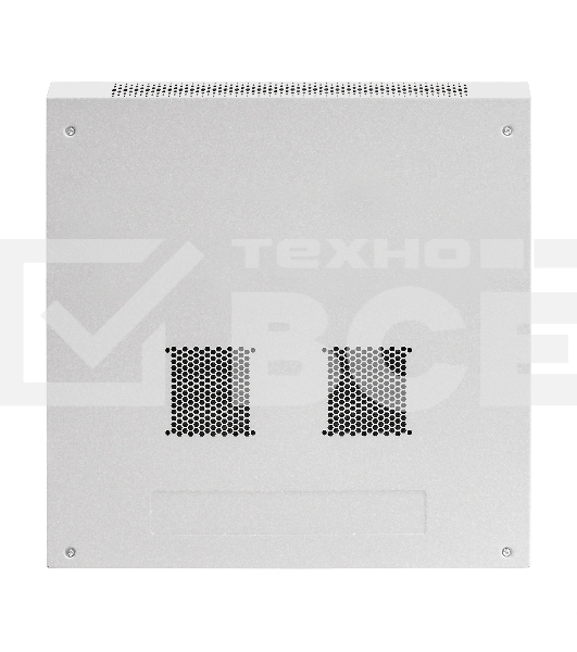 Шкаф телекоммуникационный 19' настенный 12U ExeGate EC-WM-12U.600.G.GREY (19', 12U, 600x600x635мм (ШхГхВ), передняя дверь закаленное стекло, съемные боковые панели, пыле- и влагозащита IP23, светло-серый RAL 7035)