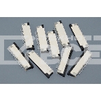 Разъем FPC Half Coverage Top Contact 1.0K-BS-16PWB 16 pin высота 2мм шаг 1мм 10 шт, фото 1