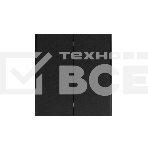 Выключатель Kranz STRONG 2 кл проходной (переключатель) 10А с/у антрацит, фото 1