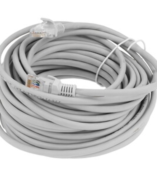 Патч-корд LSZH UTP Cablexpert PP31-10M cat.5e, 10м, литой, многожильный, серый