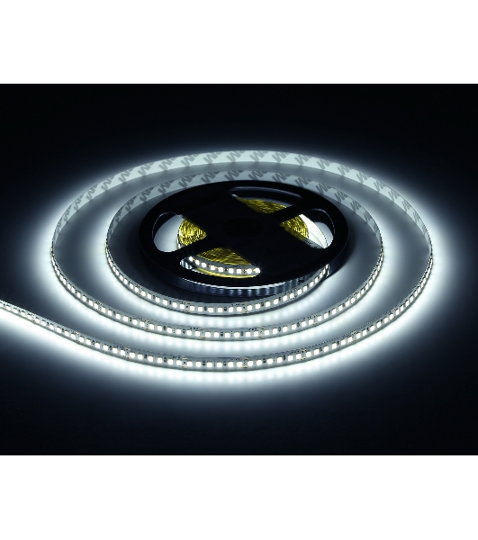 Светодиодная лента Ambrella light GS1303 2835 180Led/ 14.4W m/ 12V IP20 6500K/ 5000*8*1.2mm (2 конт.)