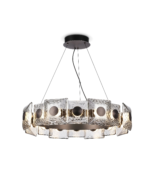 Светильник Ambrella light LH31030 GR/SM серый/дымчатый 72W 3000K D700*150
