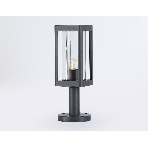 Светильник Ambrella light ST2409 GR/CL серый/прозрачный IP54 E27 max 40W 110*110*350, фото 1