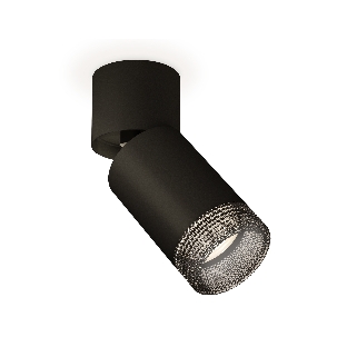 Светильник Ambrella Light XM6313061 SBK/BK/BK черный песок/черный/тонированный MR16 GU5.3 (A2221, C6313, N6151)